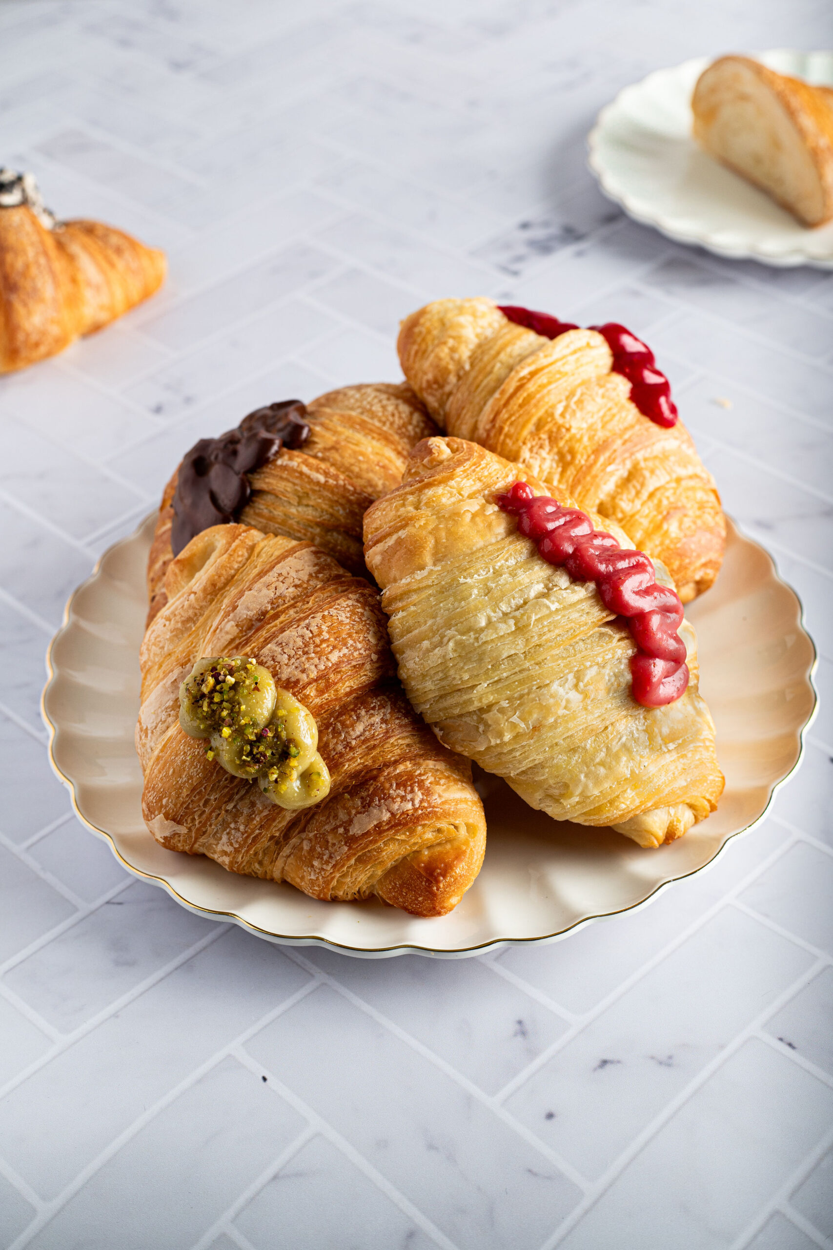 Veganski rogljički z drožmi (kos)