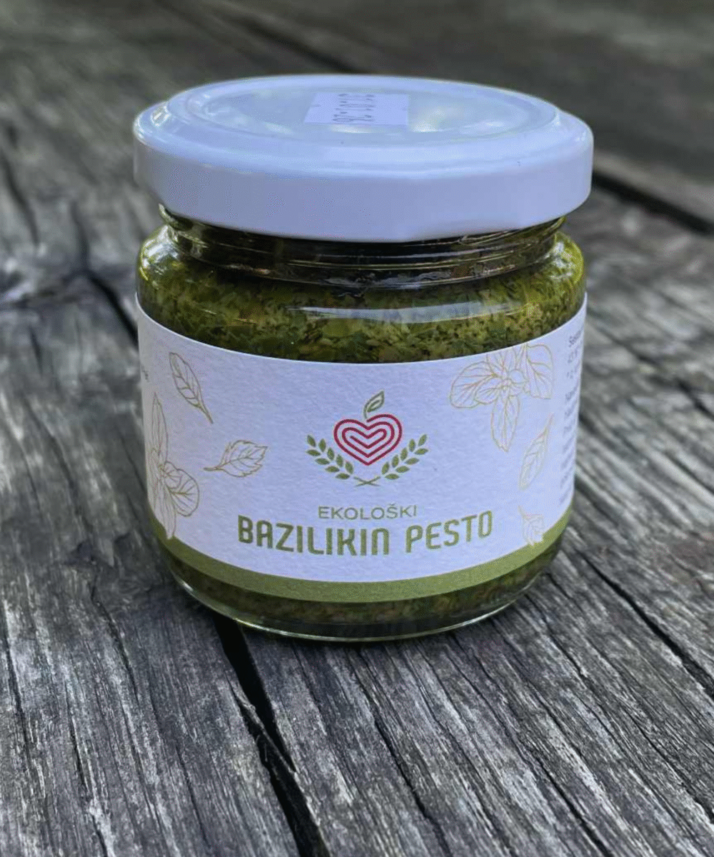 Ekološki bazilikin pesto (106 ml)